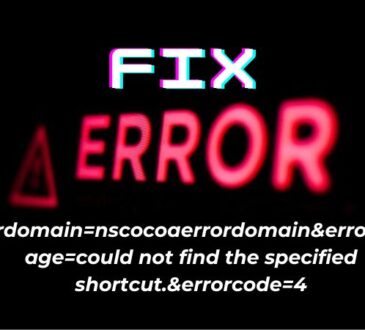 Errordomain=nscocoaerrordomain&errormessage=could Not Find The Specified Shortcut.&errorcode=4