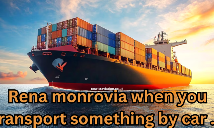 Rena Monrovia When You Transport Something By Car …