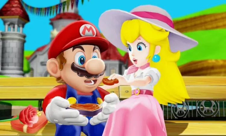 Peach:oq87zsqrfq0= Mario