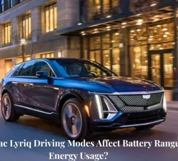 Do The Driving Modes In Cadillac Lyriq Offer Different Ranges Or Battery Usages?