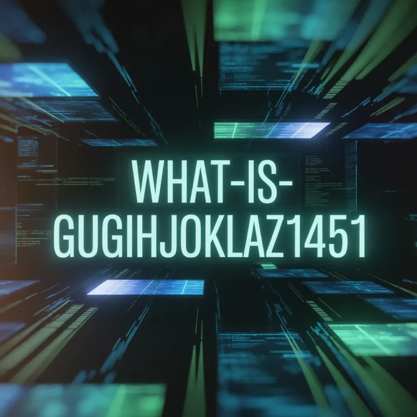 What Is Gugihjoklaz1451