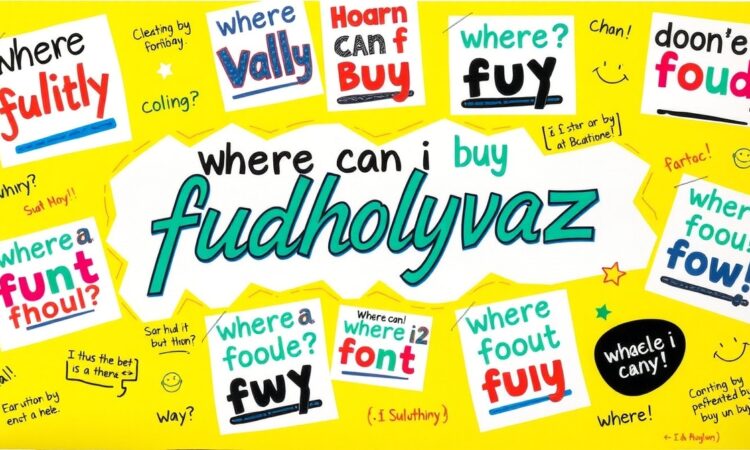 Where Can I Buy Fudholyvaz