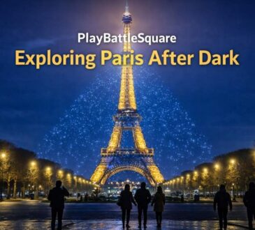Playbattlesquare Exploring Paris After Dark