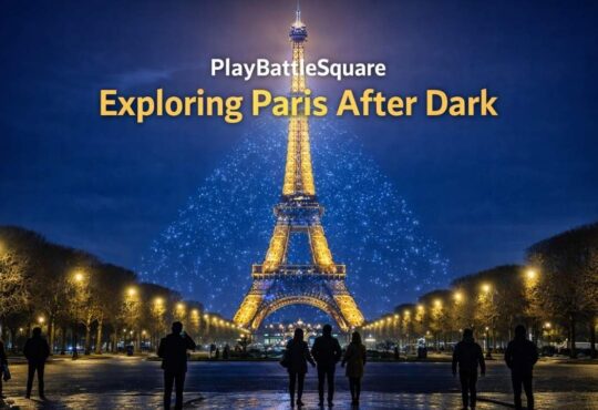 Playbattlesquare Exploring Paris After Dark