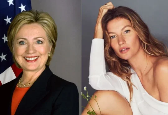 Hillary Clinton and Gisele Bündchen