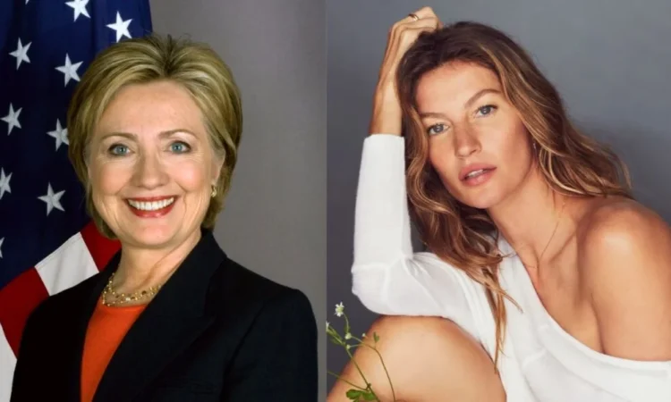 Hillary Clinton and Gisele Bündchen